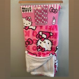 Hello Kitty Silk Touch Sherpa Throw